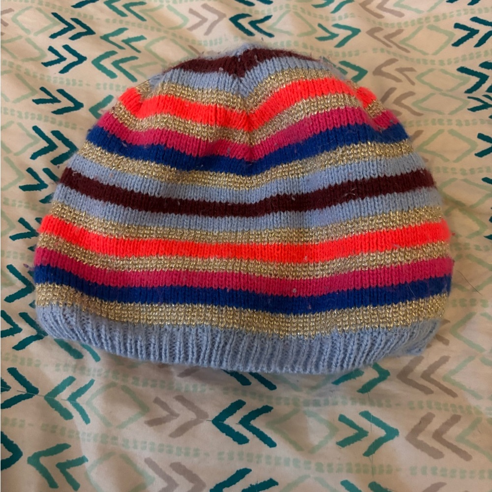 Carter's Multicolor Striped Kids Beanie